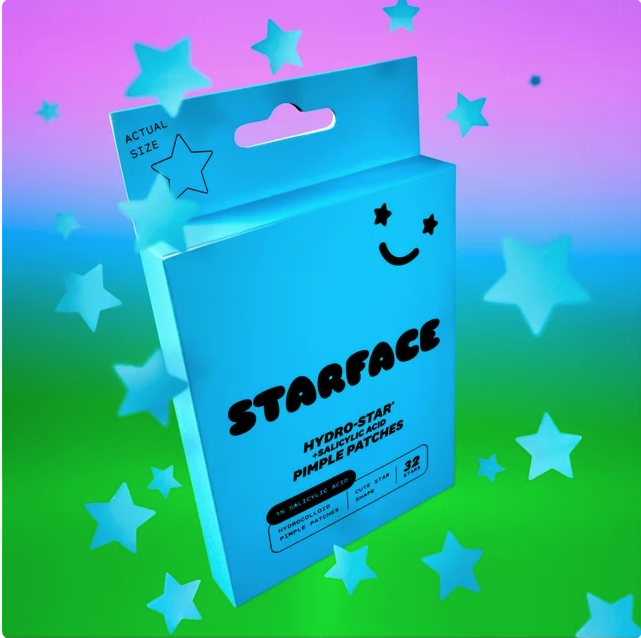 Starface Salicylic Acid Hydro-Star Pimple Patches 32 Count for All Skin Types